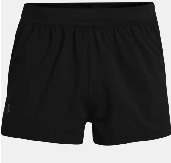 Women's UA Launch SW Running 3'' Shorts - Black (001)