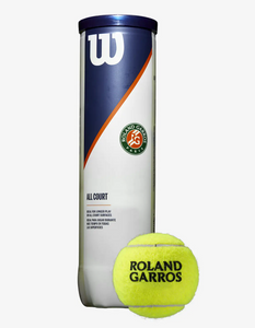 Wilson Roland Garros All Court Tennis Balls - 4 ball can