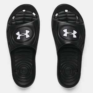 Under Armour Men's Locker IV Slides Sandals - Black (001)