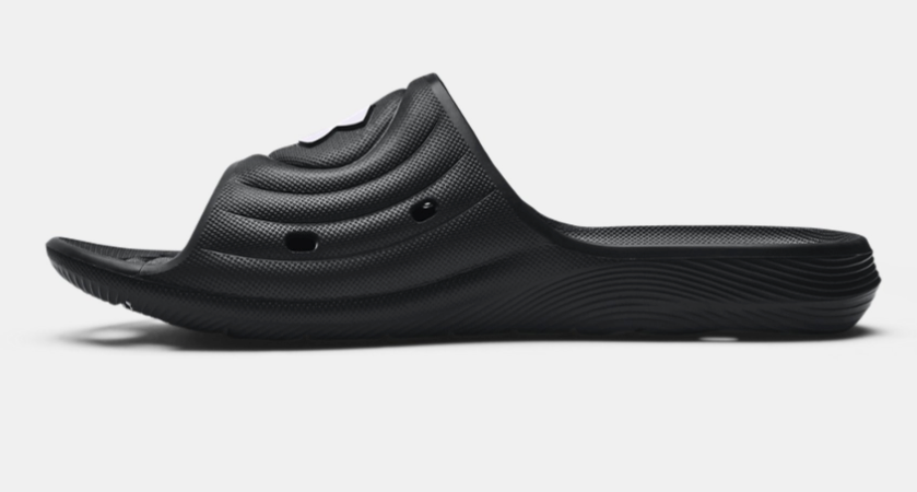 Under Armour Men's Locker IV Slides Sandals - Black (001)