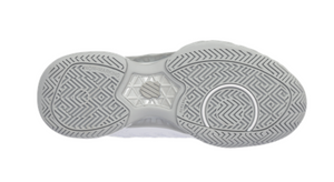 K-Swiss Women's BigShot Light 4 All Court Tennis Shoes - White/Silver