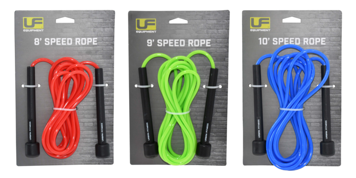Urban Fitness Speed Skipping Rope - 8ft, 9ft, & 10ft
