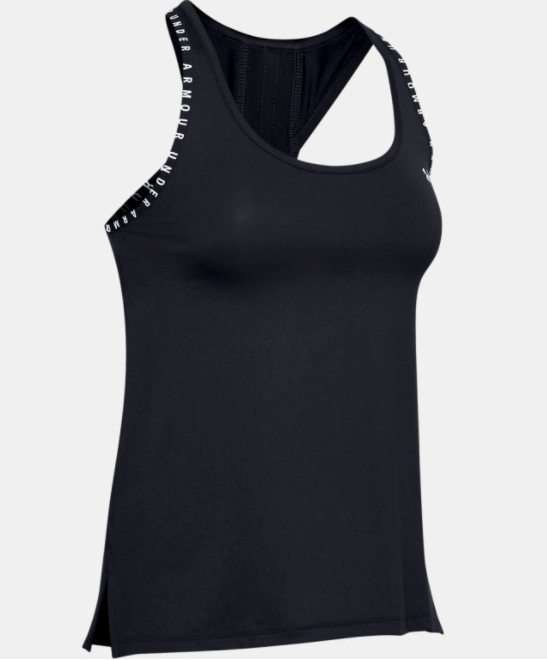 Under Armour Women's Knockout Tank - Black/White
