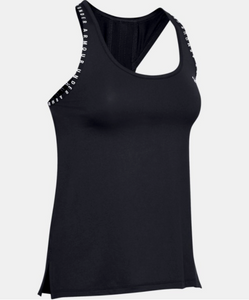 Under Armour Women's Knockout Tank - Black/White