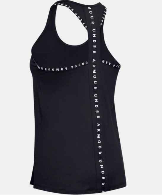 Under Armour Women's Knockout Tank - Black/White