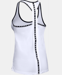 Under Armour Women's Knockout Tank - White/Black