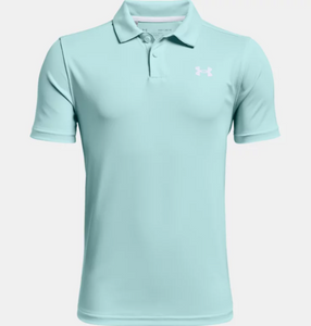 Under Armour Boy's Performance Polo - Breeze (441)