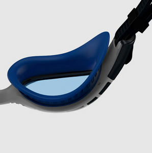 Speedo Futura Biofuse Flexiseal Swimming Goggles Blue Lens - White/Blue
