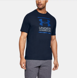 Under Armour Men's GL Foundation Short Sleeve T-Shirt - Academy Navy (408)