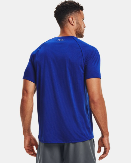 Royal blue under armour shirt deals