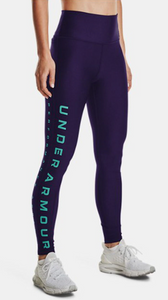 Under Armour Women's HeatGear Armour Branded Leggings - Purple (570)