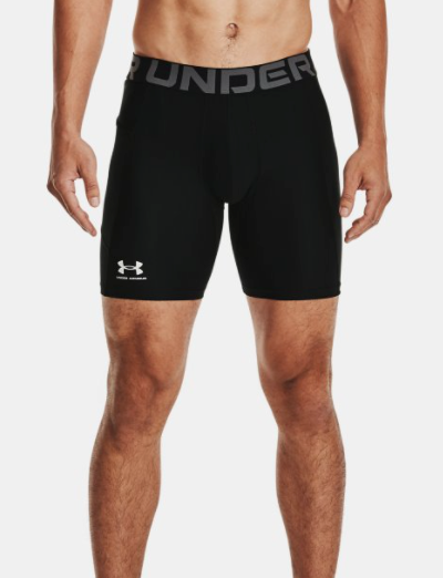 Under Armour Men s HeatGear Armour Compression Shorts Black 001
