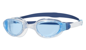Zoggs Phantom 2.0 Swimming Goggles - Clear/Navy/ Blue Tint Lens