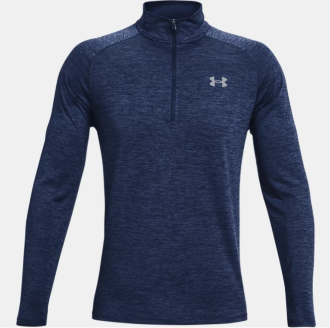 Under Armour Men's Tech 2.0 ½ Zip Long Sleeve - Academy (409)