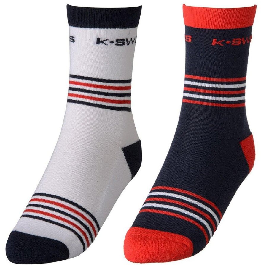 K Swiss Heritage Socks Duo Pack