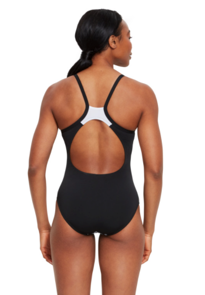 Zoggs Women's Graffix Strikeback 1 piece Swimsuit - Black