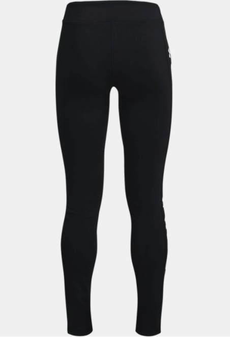 Under Armour Girls' Sportstyle Branded Leggings - Black (001)