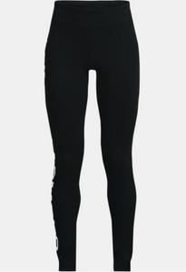 Under Armour Girls' Sportstyle Branded Leggings - Black (001)