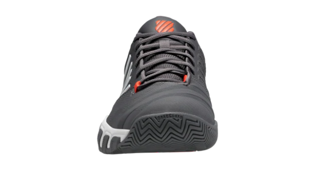 Orange and grey tennis 2025 shoes
