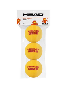 Head TIP Foam Tennis Balls - 3 pack