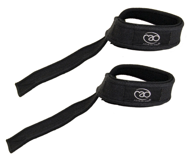 Fitness Mad Padded Lifting Straps - Black