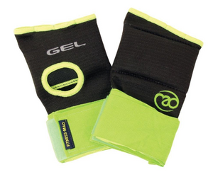 Fitness Mad Gel Inner Mitt Liner - Black/Lime