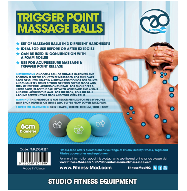 Fitness Mad Trigger Point Massage Balls