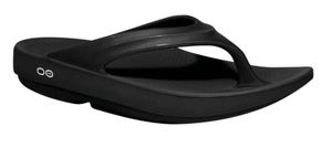 Oofos Women s Oolala Luxe Sandal Black Equip Sports