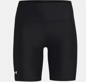 Under Armour Women's HeatGear® Bike Shorts - Black (001)