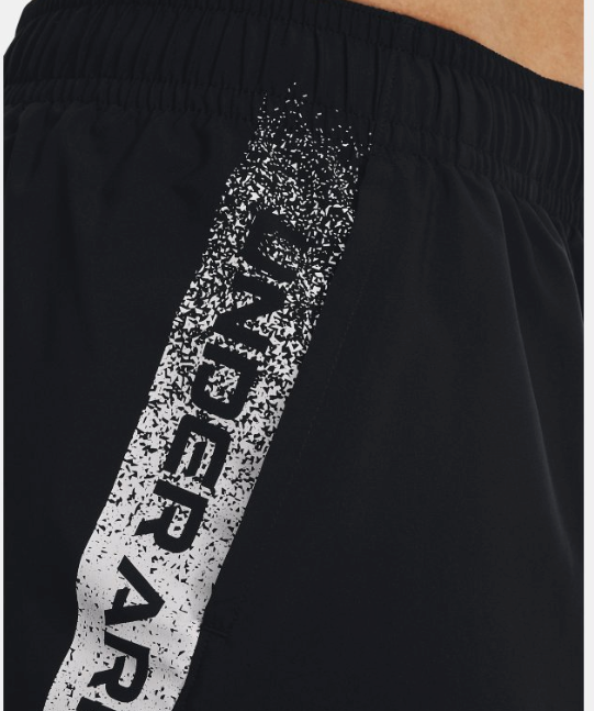 Under Armour Men's Woven Graphic Shorts - Black (001)