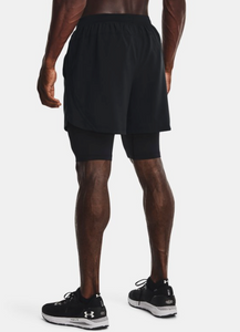 Under Armour Men's UA Launch 5'' 2-in-1 Shorts - Black (001)