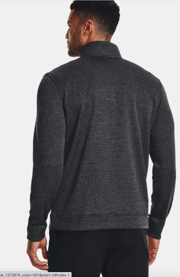 Under Armour Men's Storm SweaterFleece ¼ Zip - Black (001)