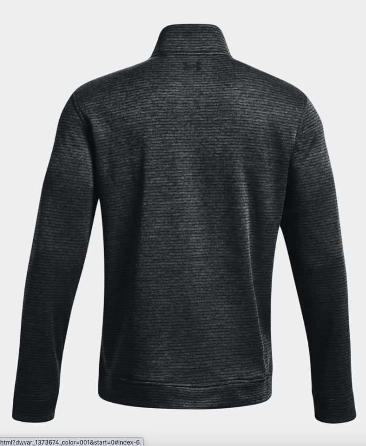 Under Armour Men's Storm SweaterFleece ¼ Zip - Black (001)