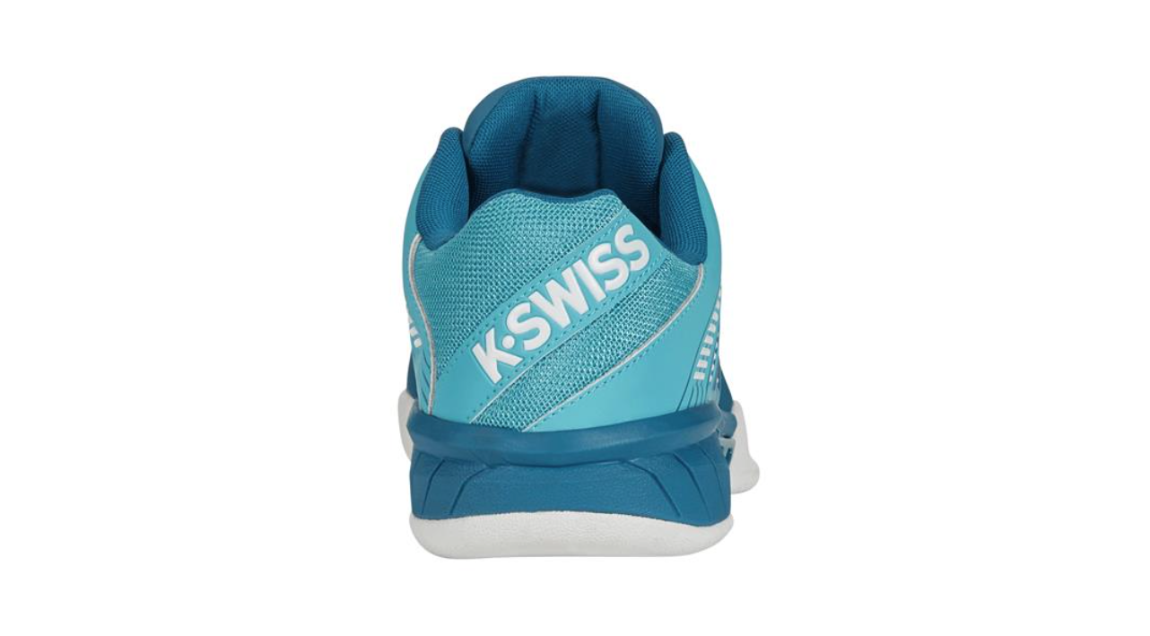 K-Swiss Men's Express Light 2 CARPET Tennis Shoe - Celestial/Scuba Blue/Brilliant White