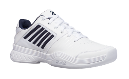 K-Swiss Men's Court Express CARPET - White/ Navy