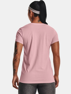 Under Armour Women's Sportstyle Logo Short Sleeve - Prime Pink (647)