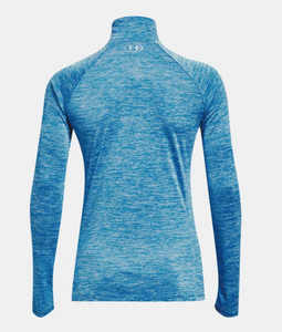 Women's Under Armour Tech Twist 1/2 Zip - Capri Blue (419)