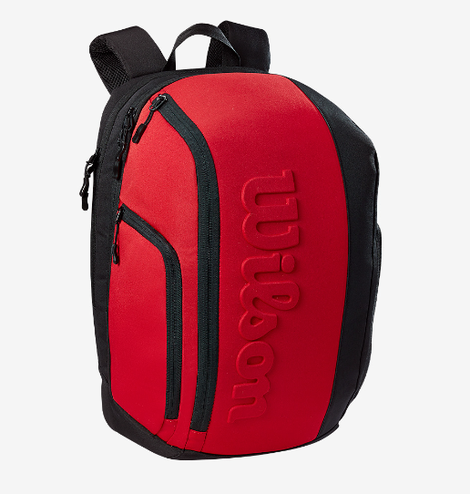 Wilson Super Tour Backpack Clash V2 - Black/ Red