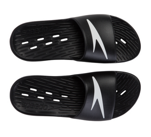 Speedo Men's Slides Pool Sandal - Black