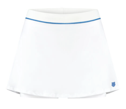K-Swiss Women's TAC Hypercourt Pleated Skirt - White