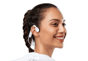 Shokz OPENMOVE Wireless Bone Conduction Headphones - White