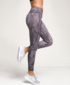 TriDri Women's Performance Crossline full-length Leggings - Charcoal