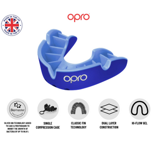 OPRO Silver ADULT Self-Fit Mouthguard