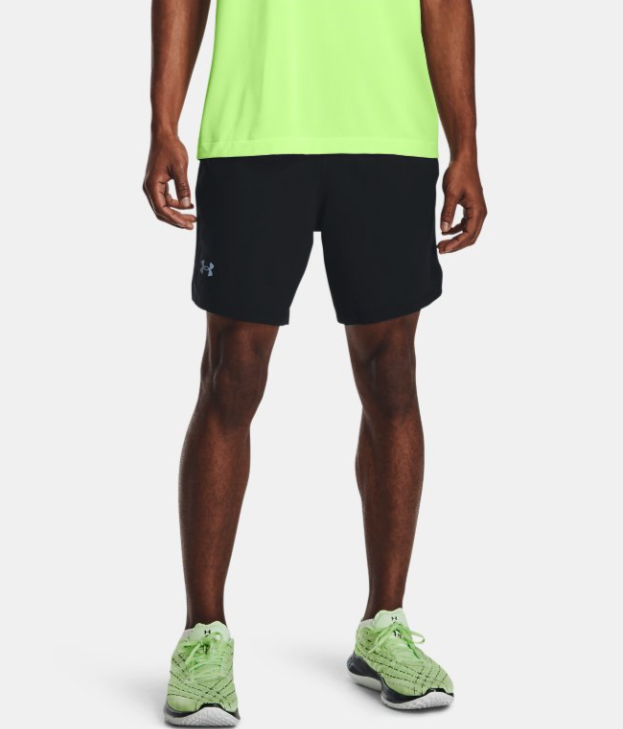 Under Armour Men's Launch 7" Run 2-in-1 Shorts - Black (001)