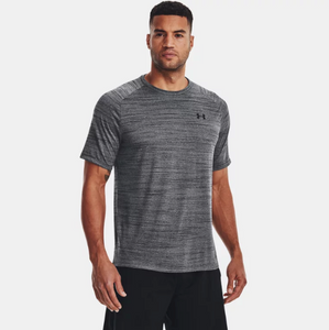 Under Armour Men's Tiger Tech 2.0 Short Sleeve Tee Shirt - Black (001)
