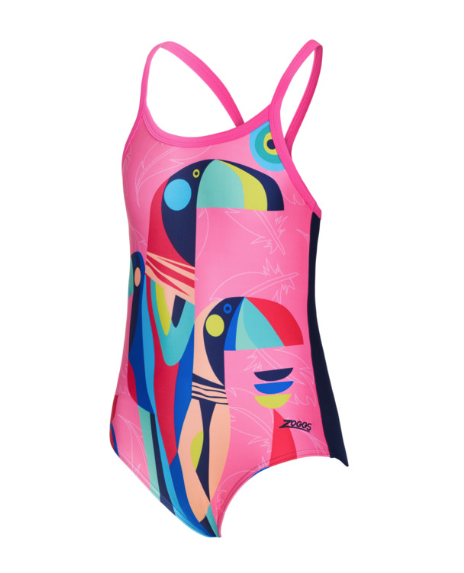 Zoggs Girls Toucan Tropics Strikeback