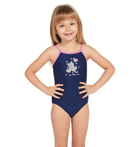 Zoggs Girls Tots Kitty Classicback