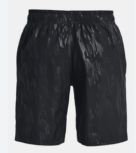 Under Armour Men's Woven Emboss Shorts - Black (001)