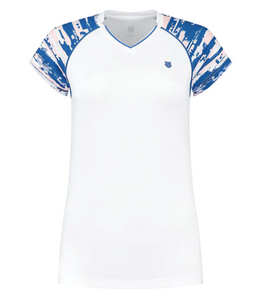 K-Swiss TAC Hypercourt Cap sleeve - White/Print