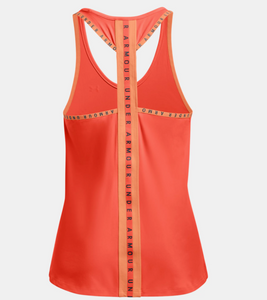 Under Armour Women's Knockout Tank - After Burn / Downpour Gray (877)